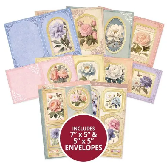 Framed Florals Aperture Card Kit